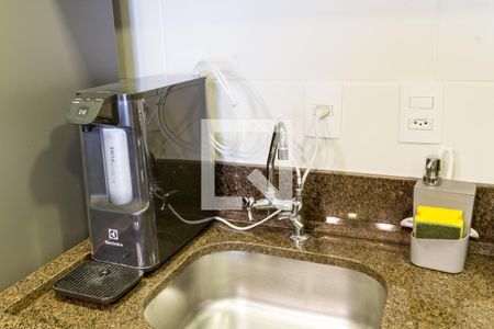 Apartamento para alugar com 34m², 1 quarto e 1 vagaCozinha - pia e torneira