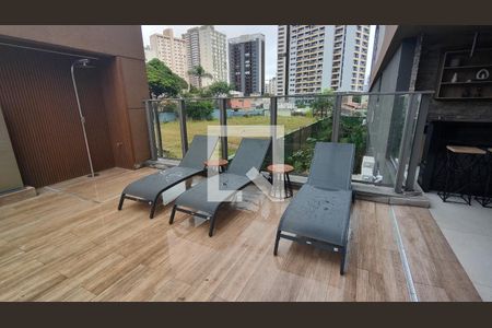 Área comum - Piscina de kitnet/studio à venda com 1 quarto, 25m² em Jardim das Acácias, São Paulo