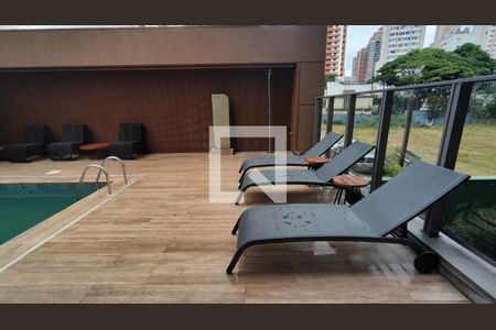Área comum - Piscina de kitnet/studio à venda com 1 quarto, 25m² em Jardim das Acácias, São Paulo