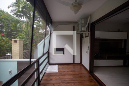 Varanda de casa de condomínio para alugar com 3 quartos, 200m² em Recreio dos Bandeirantes, Rio de Janeiro