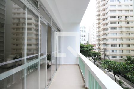 Varanda de apartamento para alugar com 4 quartos, 170m² em Pitangueiras, Guarujá