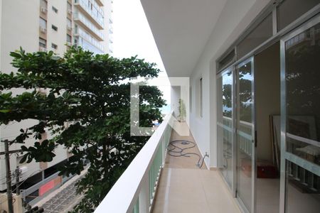 Varanda de apartamento para alugar com 4 quartos, 170m² em Pitangueiras, Guarujá