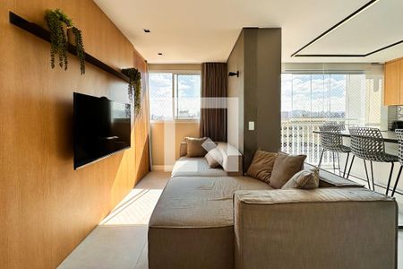 Sala de apartamento à venda com 1 quarto, 49m² em Parque Industrial Tomas Edson, São Paulo