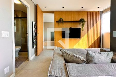 Sala de apartamento à venda com 1 quarto, 49m² em Parque Industrial Tomas Edson, São Paulo