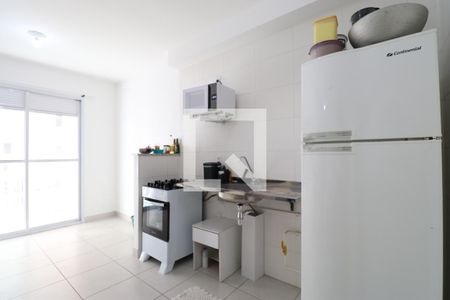 Cozinha de apartamento para alugar com 1 quarto, 35m² em Barra Funda, São Paulo