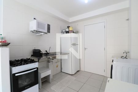 Cozinha de apartamento para alugar com 1 quarto, 35m² em Barra Funda, São Paulo