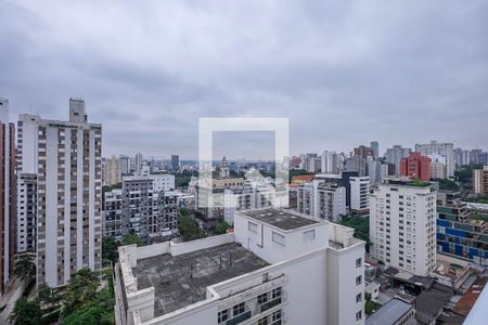 Sala - Vista Varanda de apartamento para alugar com 2 quartos, 70m² em Cerqueira César, São Paulo