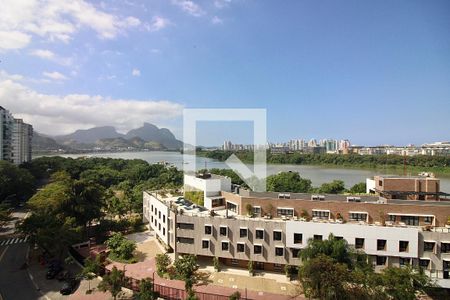 Vista da Sala de apartamento à venda com 4 quartos, 160m² em Barra da Tijuca, Rio de Janeiro