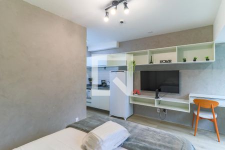 Sala/Quarto de kitnet/studio à venda com 1 quarto, 25m² em Campo Belo, São Paulo