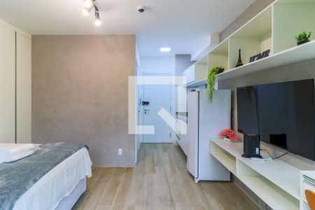 Sala/Quarto de kitnet/studio à venda com 1 quarto, 25m² em Campo Belo, São Paulo