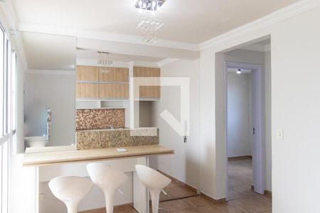 Sala de apartamento para alugar com 2 quartos, 49m² em Abranches, Curitiba