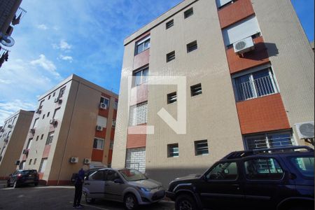 Fachada do bloco de apartamento para alugar com 1 quarto, 42m² em Vila Ipiranga, Porto Alegre