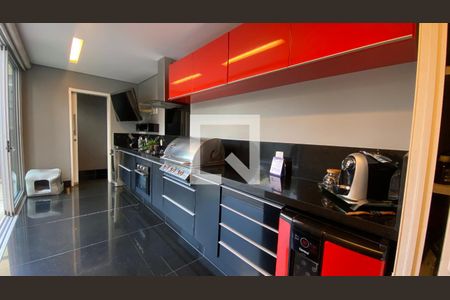 Varanda gourmet de apartamento para alugar com 3 quartos, 128m² em Grajaú, Belo Horizonte