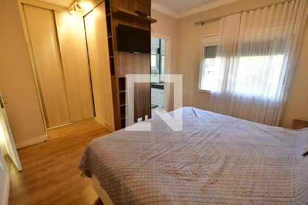 Quarto 1 - Suíte de casa de condomínio para alugar com 3 quartos, 120m² em Chácara da Barra, Campinas