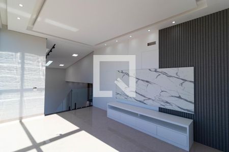 Sala de TV de casa de condomínio à venda com 3 quartos, 250m² em Swiss Park, Campinas