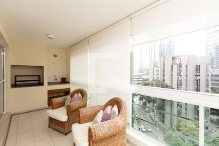Varanda  de apartamento para alugar com 2 quartos, 111m² em Vila Olímpia, São Paulo