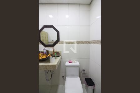 Banheiro Social de casa para alugar com 3 quartos, 106m² em Vila Santa Luzia, São Bernardo do Campo