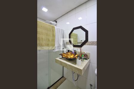 Banheiro Social de casa para alugar com 3 quartos, 106m² em Vila Santa Luzia, São Bernardo do Campo