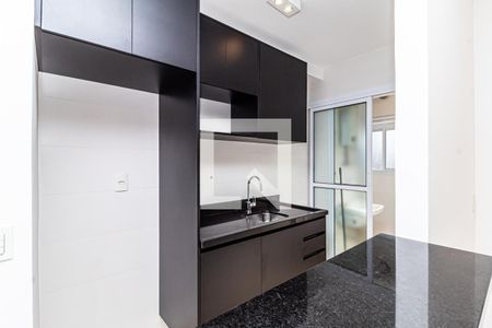 Cozinha de apartamento para alugar com 1 quarto, 44m² em Indianópolis, São Paulo