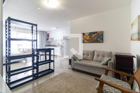 Sala de apartamento para alugar com 1 quarto, 40m² em Aclimação, São Paulo