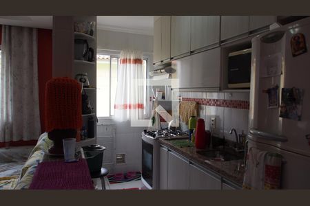Cozinha e Área de Serviço de apartamento para alugar com 2 quartos, 52m² em Distrito Industrial, Jundiaí