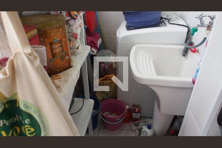 Cozinha e Área de Serviço de apartamento para alugar com 2 quartos, 52m² em Distrito Industrial, Jundiaí