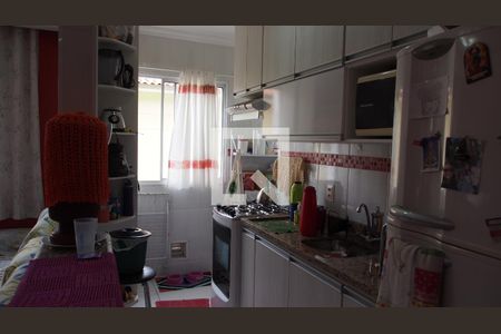 Cozinha e Área de Serviço de apartamento para alugar com 2 quartos, 52m² em Distrito Industrial, Jundiaí