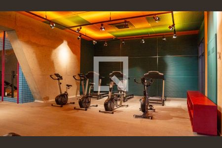 Studio à venda com 25m², 1 quarto e sem vagaAcademia