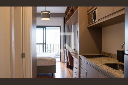 Studio à venda com 25m², 1 quarto e sem vagaCozinha