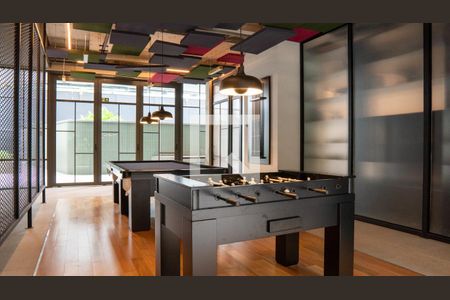 Studio à venda com 25m², 1 quarto e sem vagaSalão de jogos