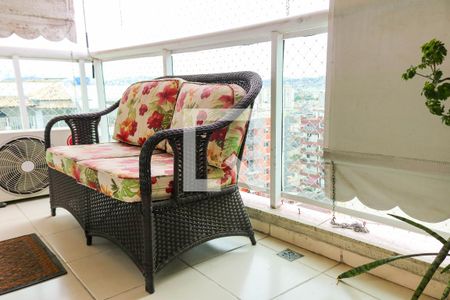 Varanda da Sala de apartamento para alugar com 2 quartos, 128m² em Todos Os Santos, Rio de Janeiro