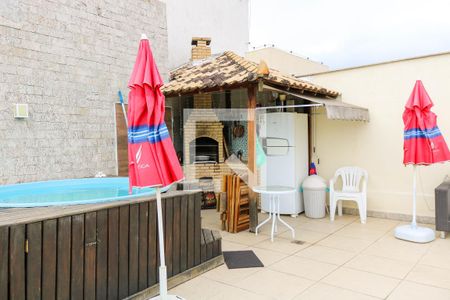 Apartamento à venda com 128m², 2 quartos e 2 vagasChurrasqueira da Cobertura