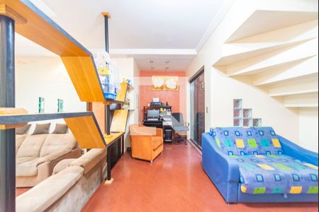Sala de casa para alugar com 4 quartos, 278m² em Vila Guaraciaba, Santo André