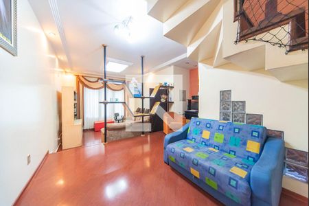 Sala de casa à venda com 4 quartos, 278m² em Vila Guaraciaba, Santo André