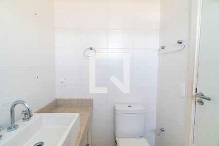 Banheiro da SuíteBanheiro da Suíte de apartamento para alugar com 1 quarto, 40m² em Vila do Encontro, São Paulo