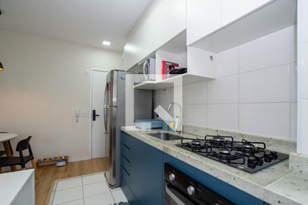 Cozinha de apartamento à venda com 2 quartos, 42m² em Vila Galvão, Guarulhos