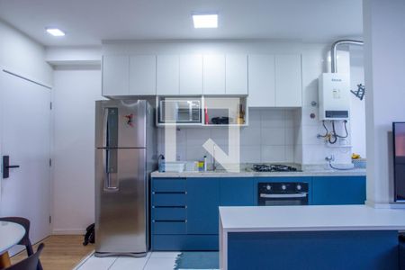 Cozinha de apartamento à venda com 2 quartos, 42m² em Vila Galvão, Guarulhos