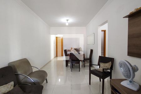 Sala de apartamento para alugar com 2 quartos, 87m² em Guilhermina, Praia Grande