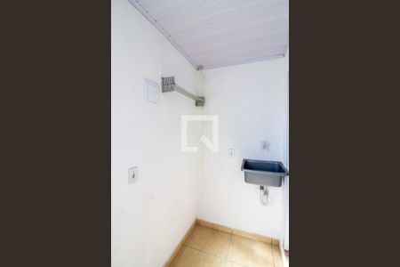 Detalhe Sala/Cozinha de casa para alugar com 1 quarto, 32m² em Jardim Presidente Dutra, Guarulhos
