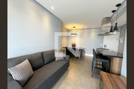 Sala de apartamento para alugar com 2 quartos, 80m² em Vila Alexandria, São Paulo