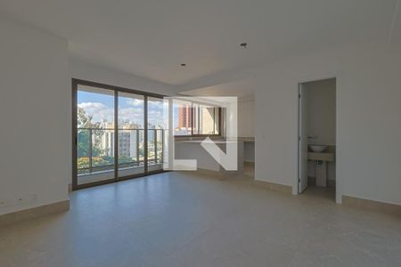 Sala de apartamento à venda com 3 quartos, 86m² em Santo Agostinho, Belo Horizonte