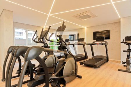 Apartamento para alugar com 56m², 2 quartos e 1 vaga Apartamento para alugar com 56m², 2 quartos e 1 vagaÁrea comum - Academia