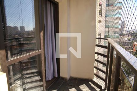 Apartamento para alugar com 48m², 1 quarto e 1 vagaSacada da Sala