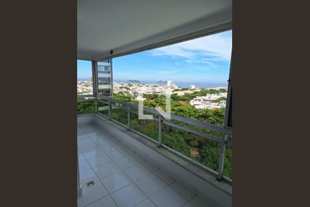 Varanda - Vista de apartamento para alugar com 2 quartos, 96m² em Barra da Tijuca, Rio de Janeiro