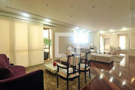 Sala de apartamento à venda com 3 quartos, 296m² em Jardim, Santo André