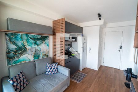 Sala/Cozinha de apartamento para alugar com 1 quarto, 35m² em Vila Monte Alegre, São Paulo
