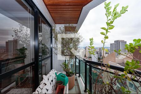 Varanda de apartamento à venda com 4 quartos, 160m² em Perdizes, São Paulo