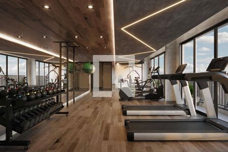 Studio à venda com 24m², 1 quarto e sem vagaÁrea comum - Academia