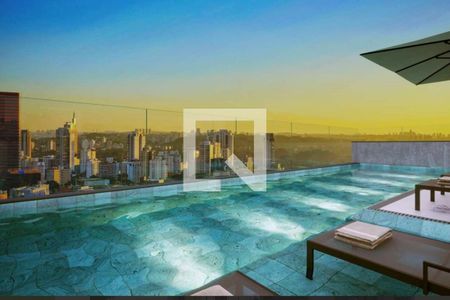 Studio à venda com 24m², 1 quarto e sem vagaÁrea comum - Piscina