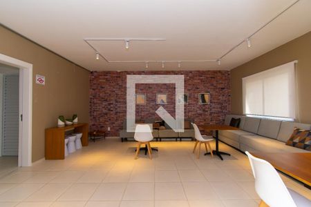 Apartamento para alugar com 36m², 1 quarto e 1 vaga Apartamento para alugar com 36m², 1 quarto e 1 vagaÁrea comum - Salão de festas